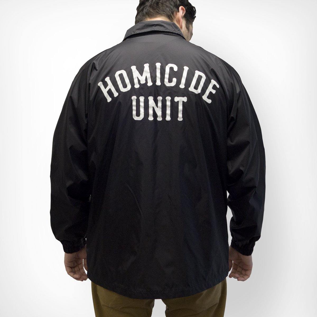 Buy – Homicide Unit Coaches Jacket – Cold Cuts Ltd